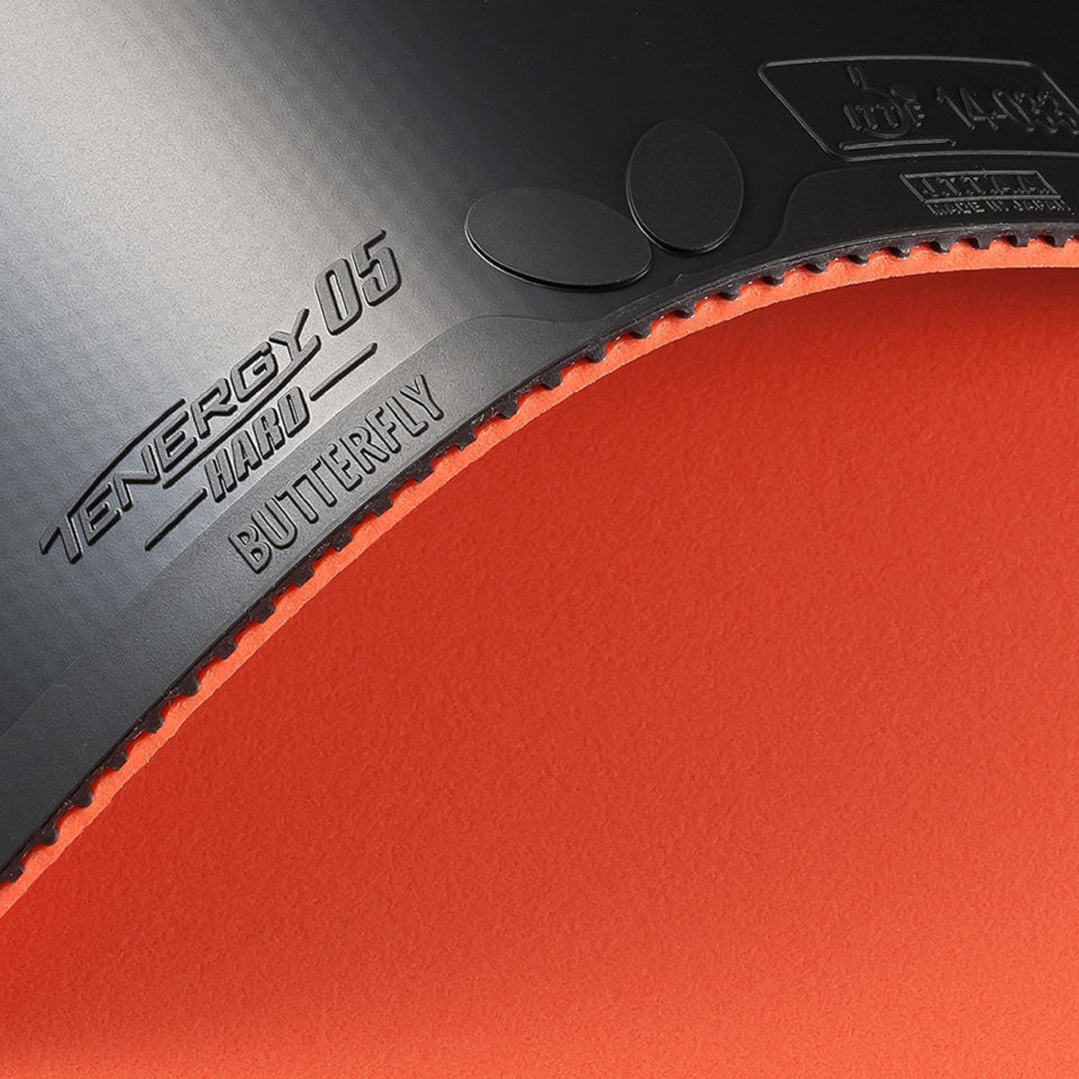 Tenergy 05 Hard Rubber Close Up